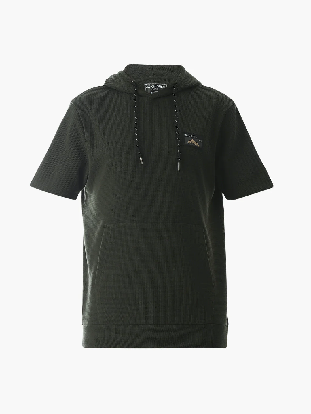 Dark Olive Hooded Sweatshirt - Image 7
