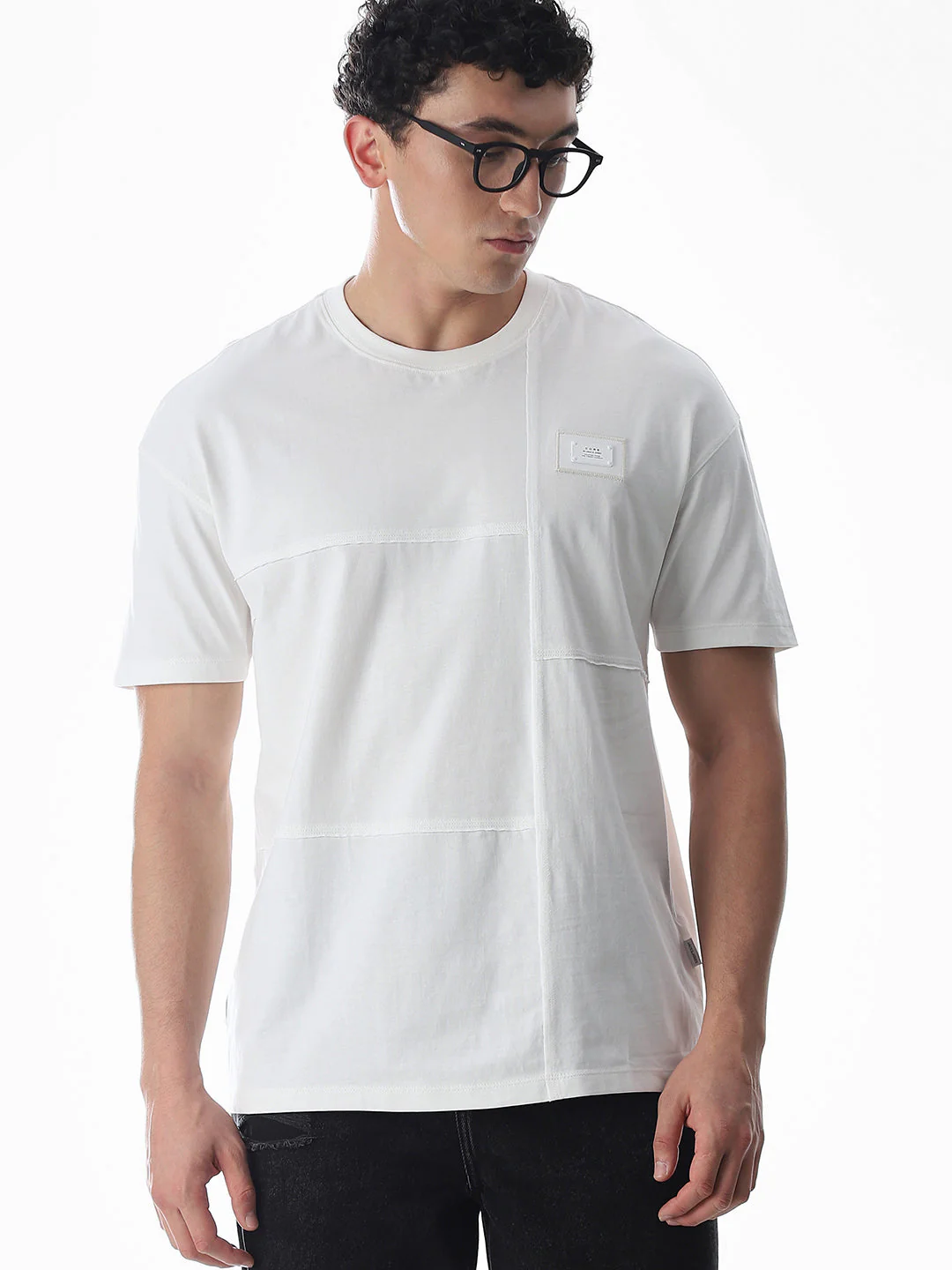 White Cotton Oversized T-shirt