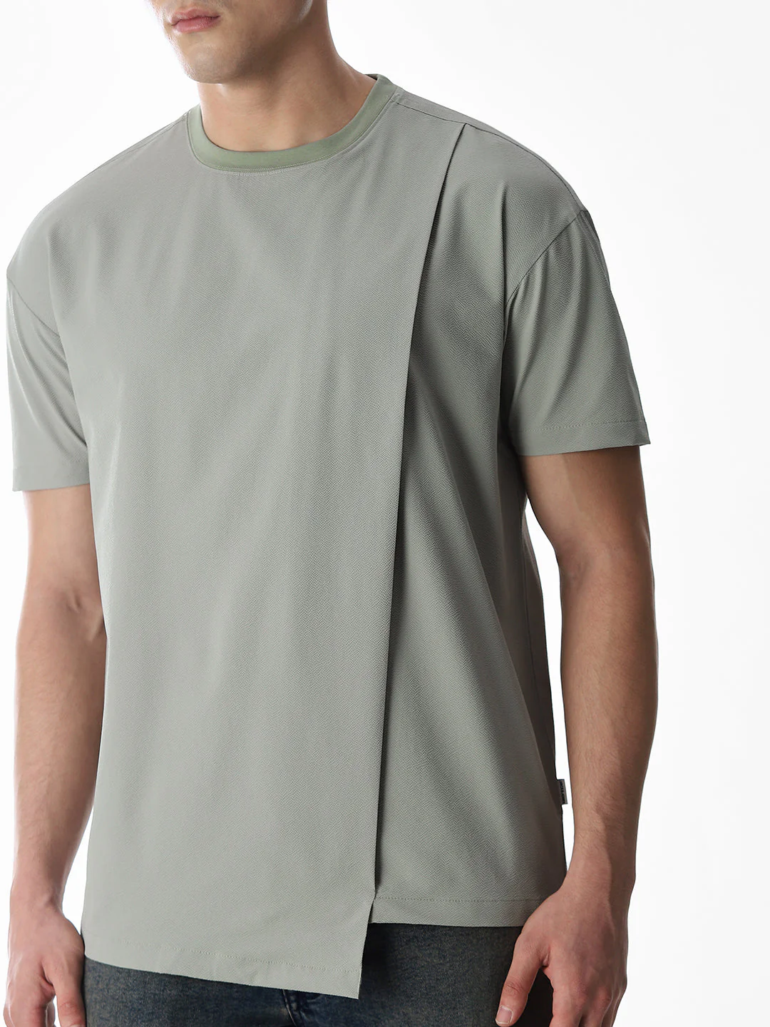 Oversized Asymmetric T-shirt - Image 5