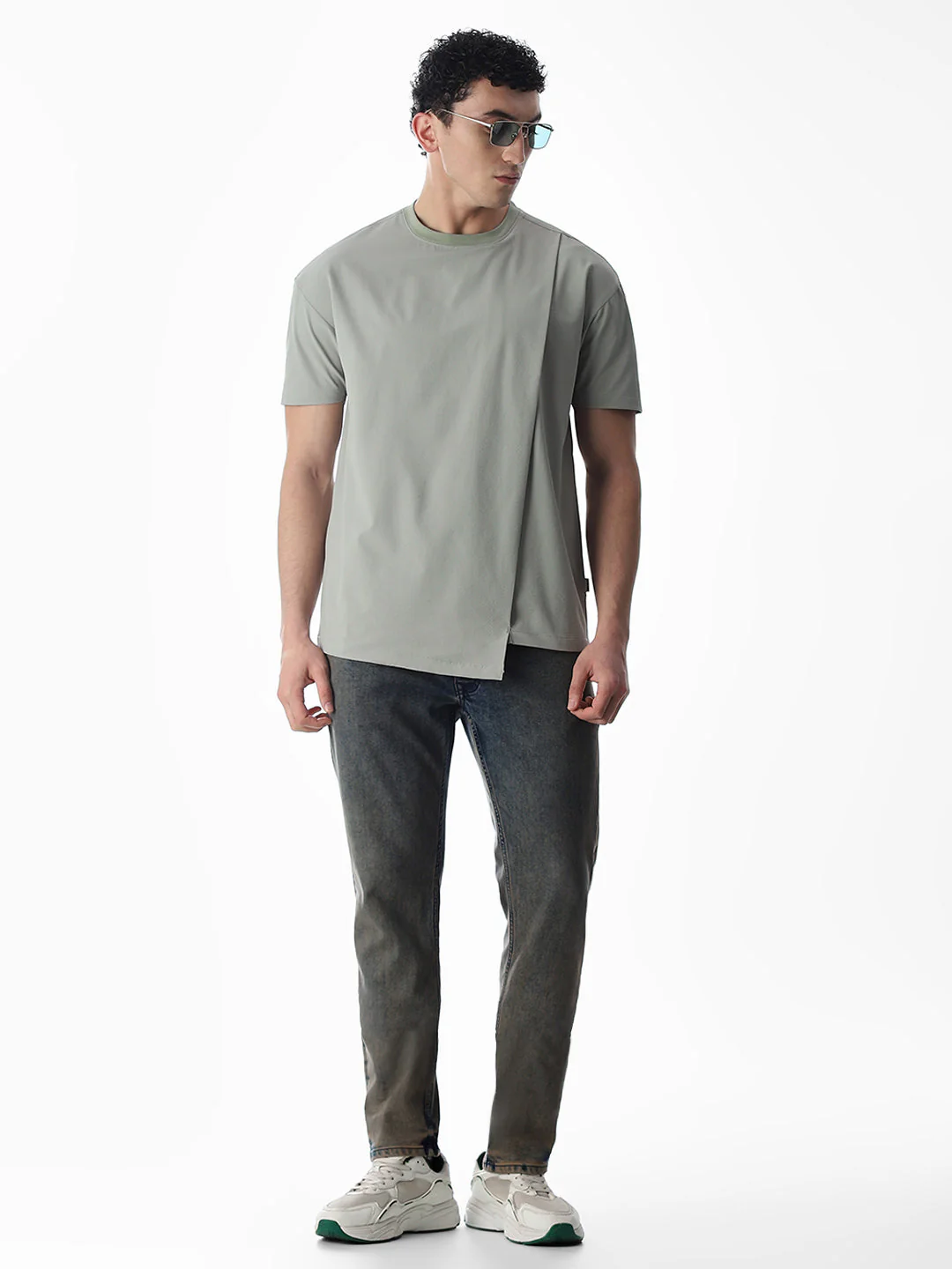 Oversized Asymmetric T-shirt - Image 6