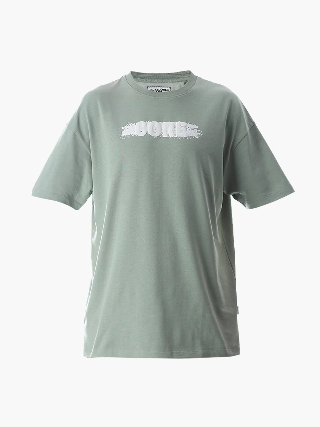 Green Logo Print Oversized T-shirt - Image 7