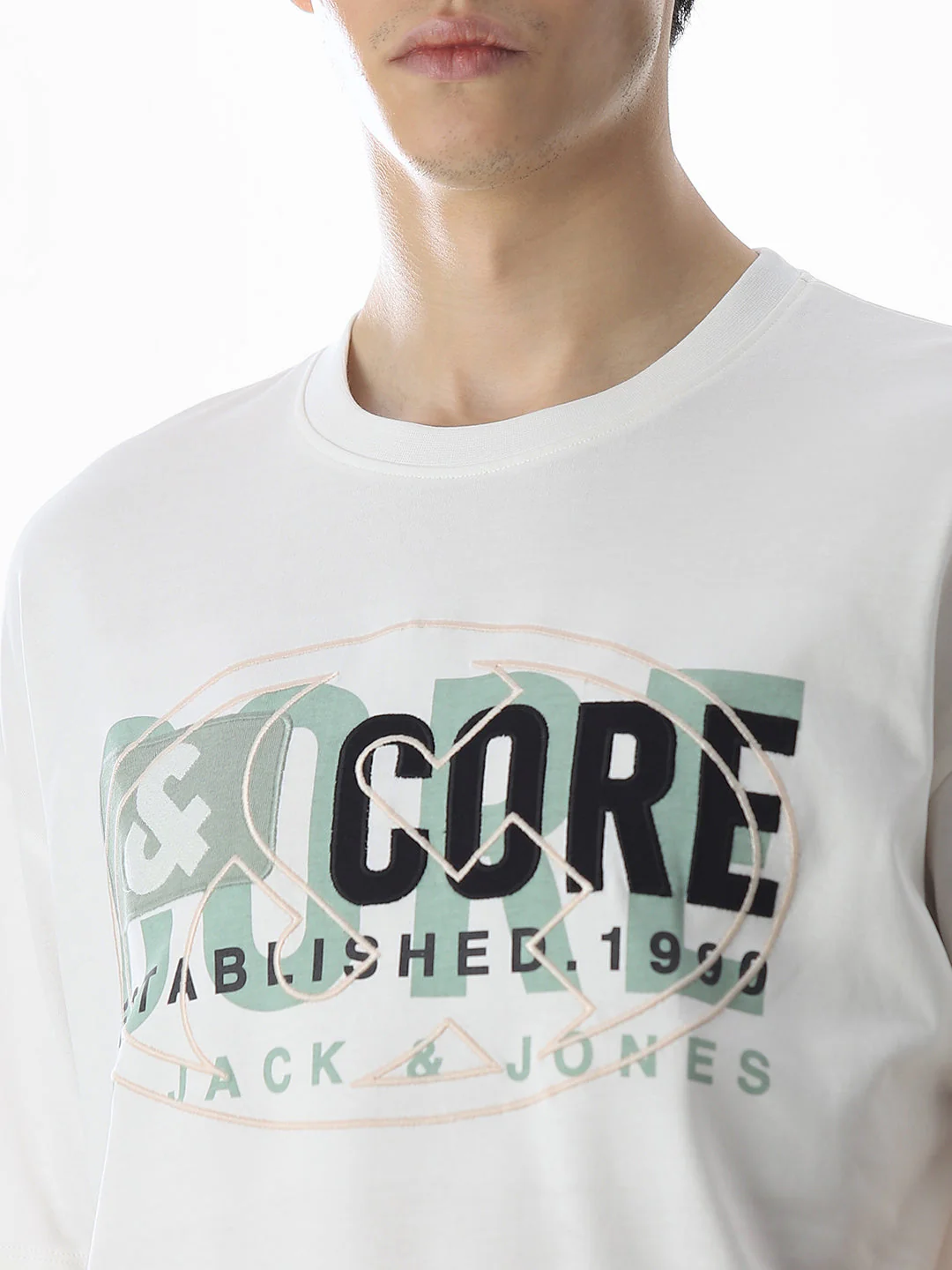 Green Embroidered Logo T-shirt - Image 5