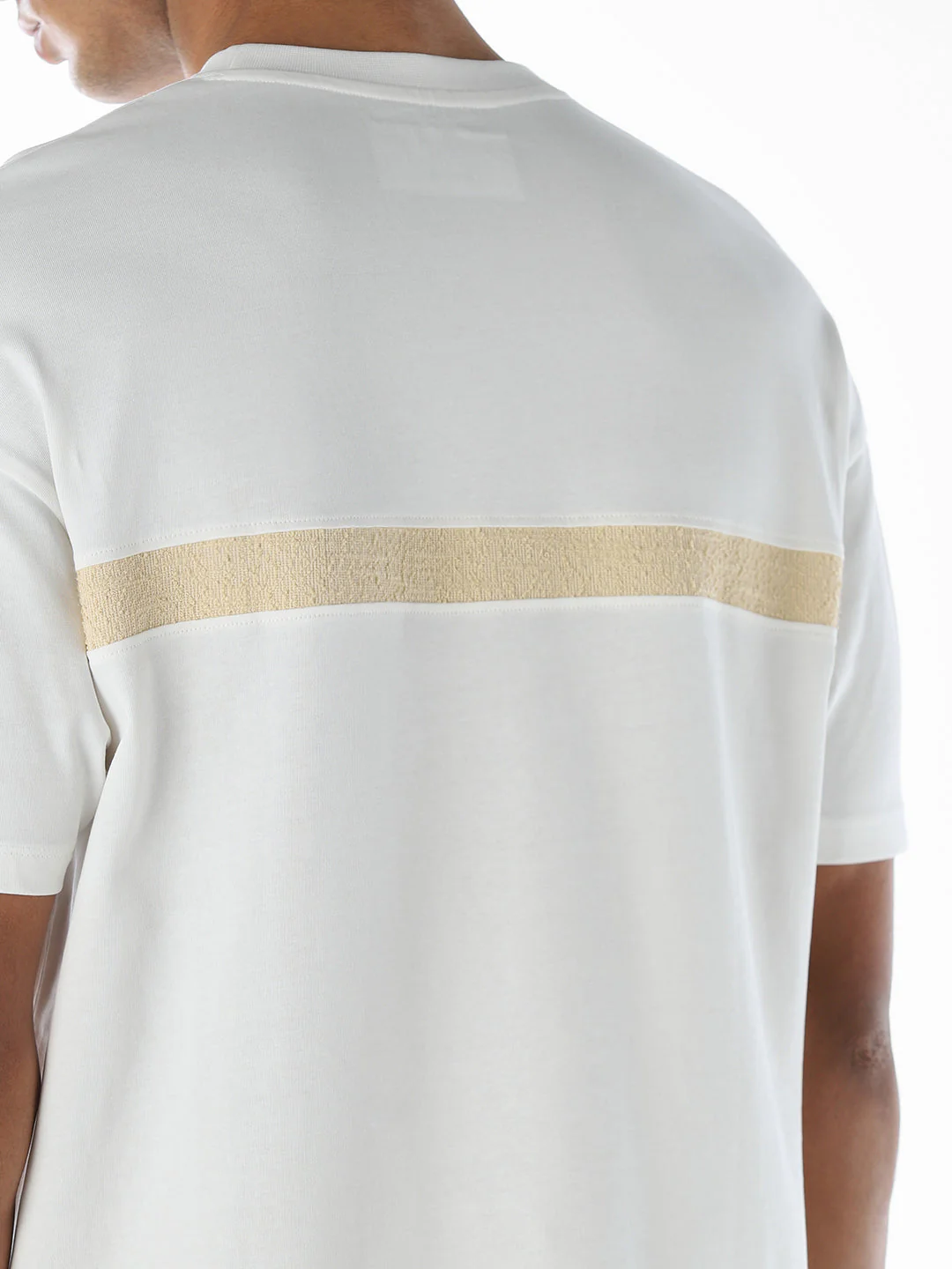Contrast Pocket Cotton Oversized T-shirt - Image 6
