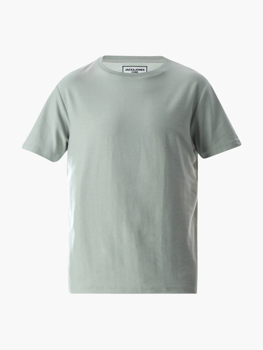 Green Cotton Jacquard T-shirt - Image 7