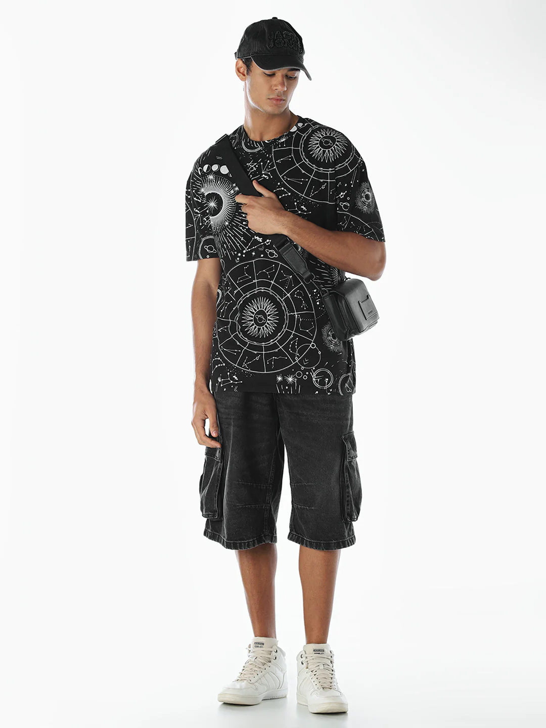 Printed Cotton Crew Neck T-shirt - Image 6