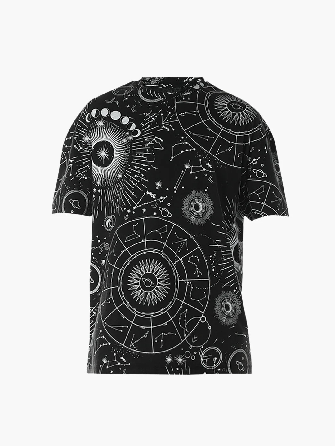 Printed Cotton Crew Neck T-shirt - Image 7