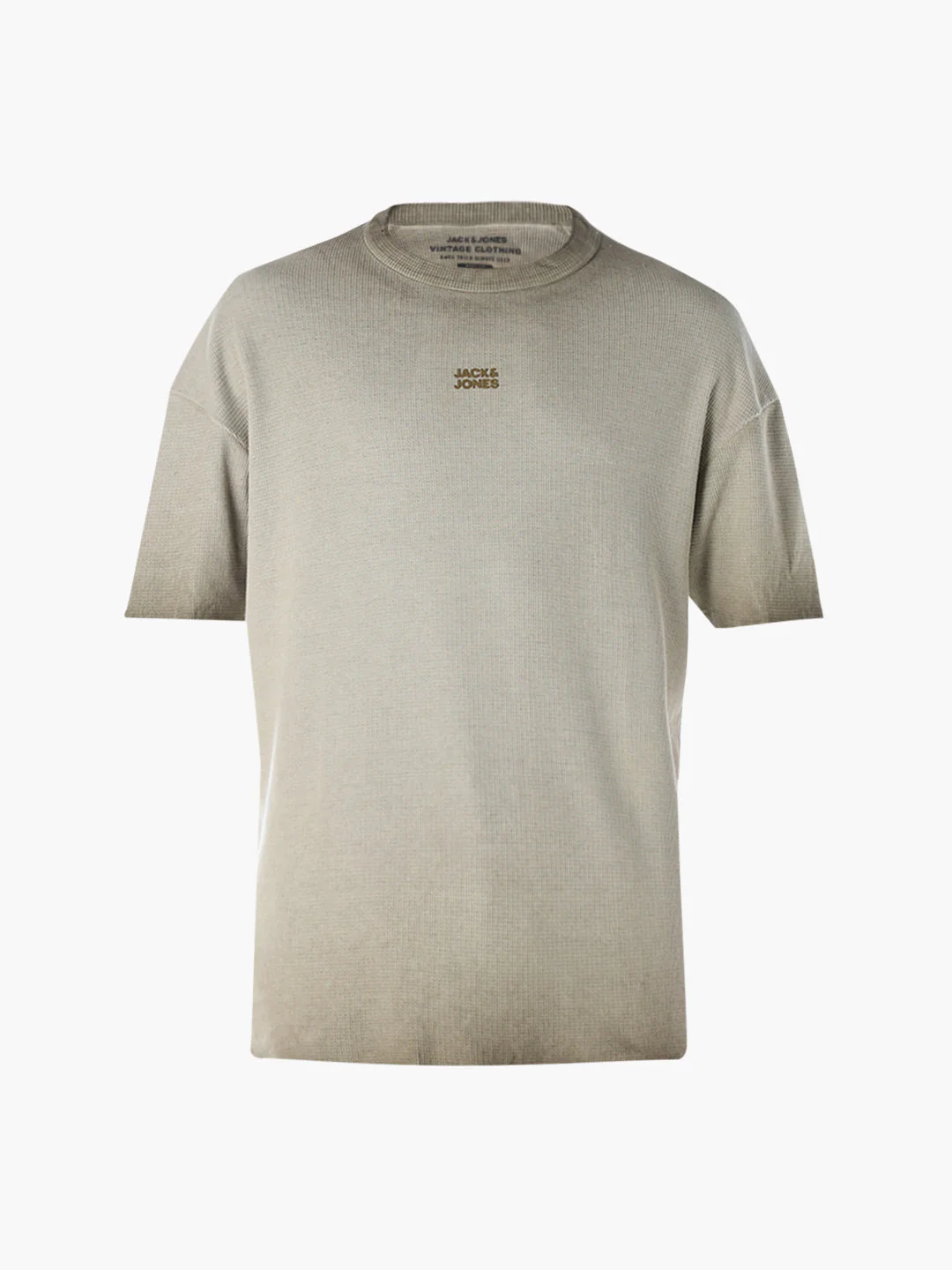 Washed Cotton Crew Neck T-shirt - Image 7