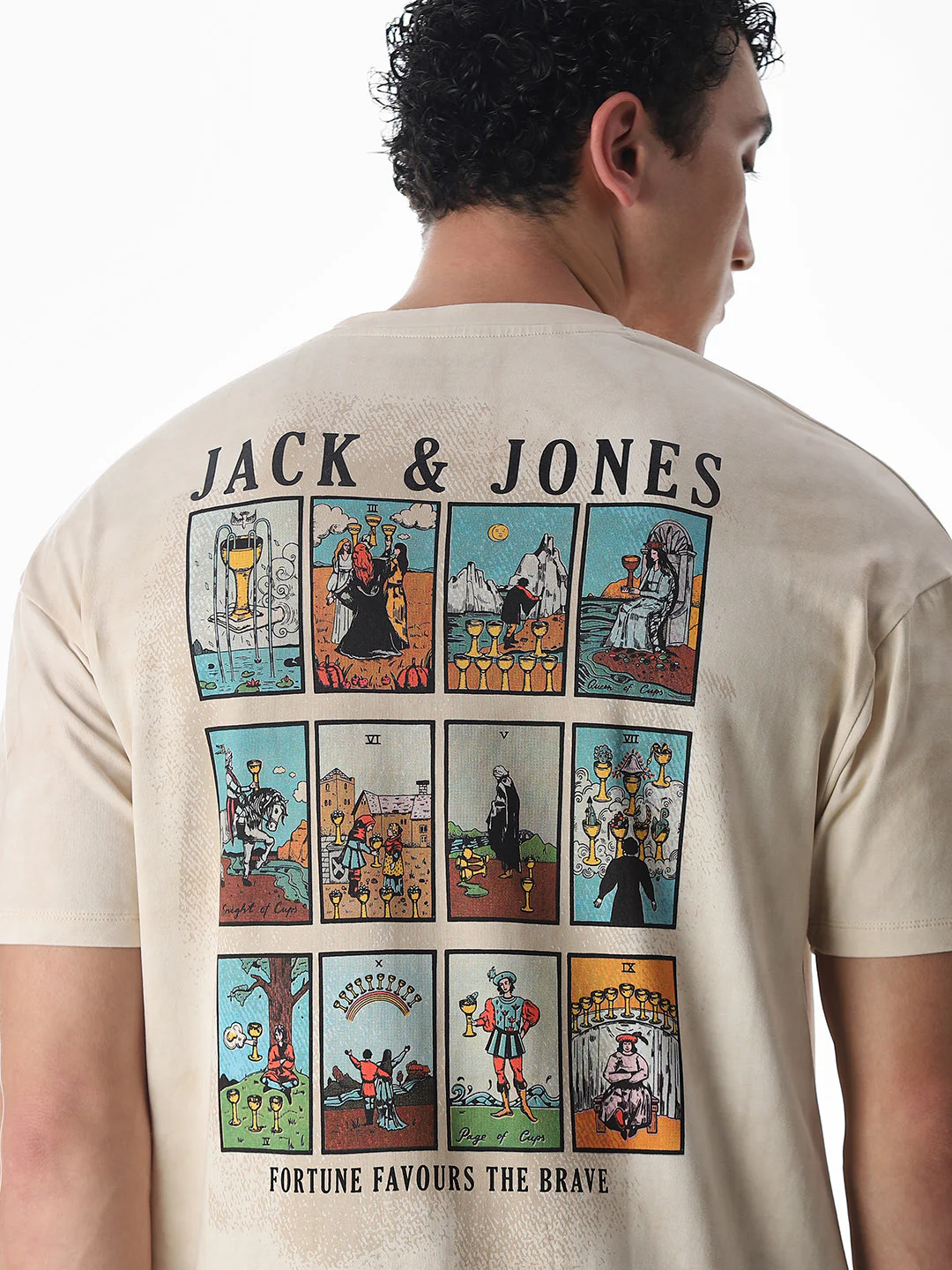 Tarot Card Printed Boxy Fit T-shirt - Image 6
