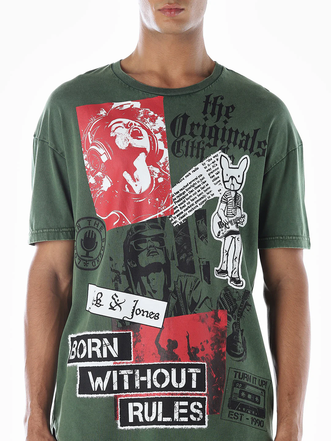 Graphic Print Cotton T-shirt - Image 5