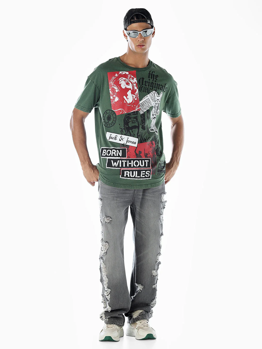 Graphic Print Cotton T-shirt - Image 6