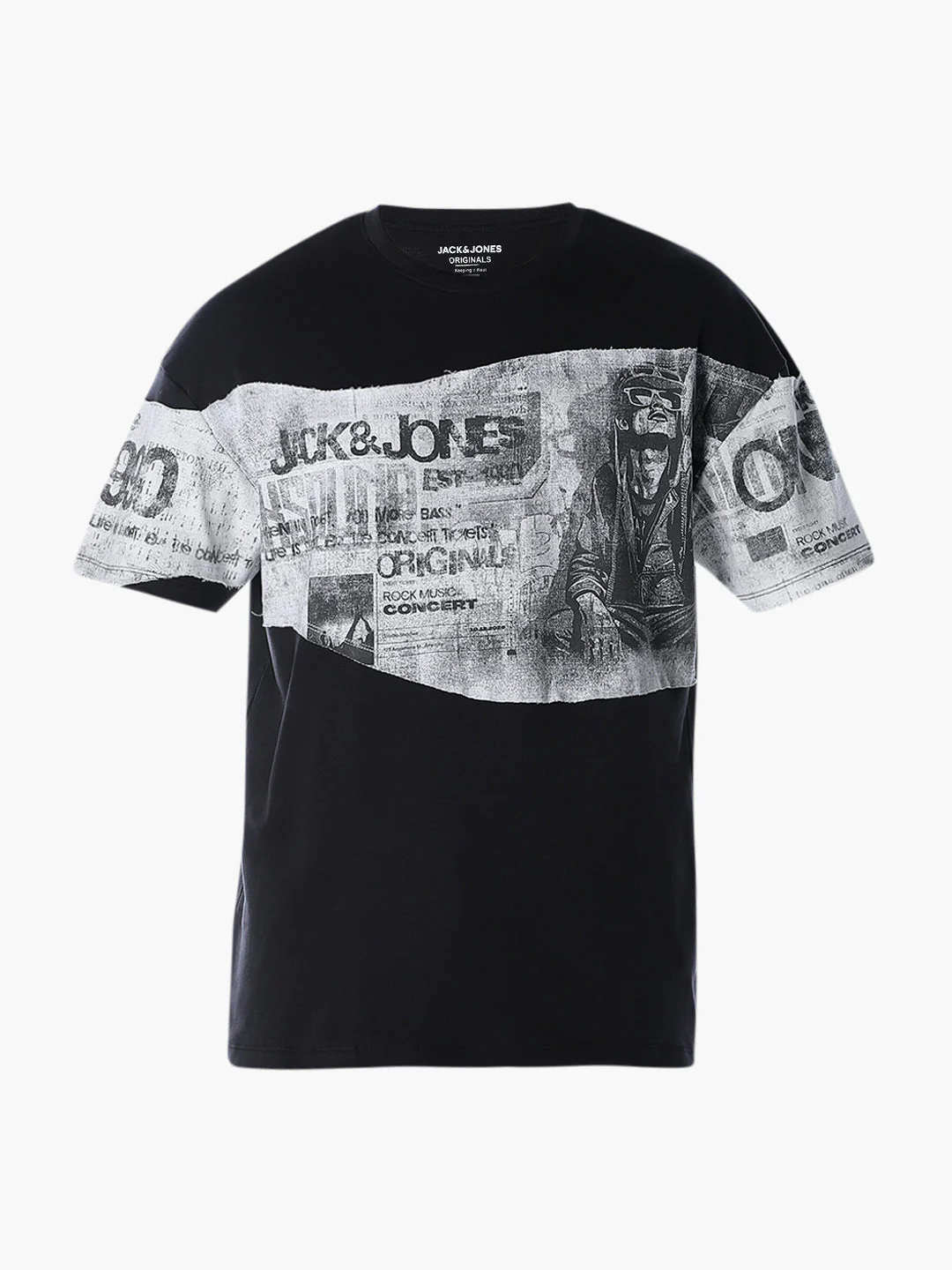 Patchwork Cotton Oversized T-shirt - Image 7