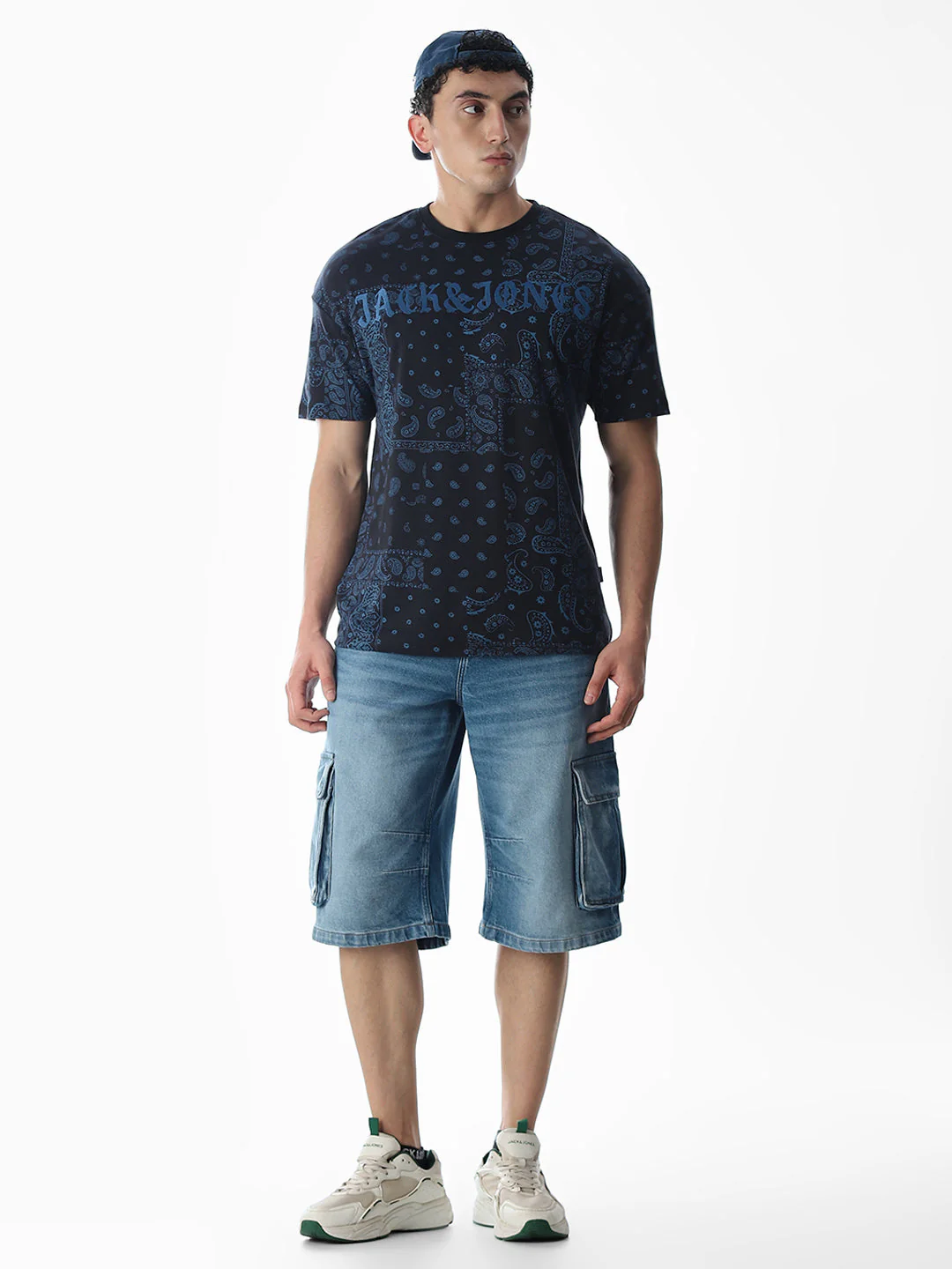 Embroidered Cotton Boxy Fit T-shirt - Image 6