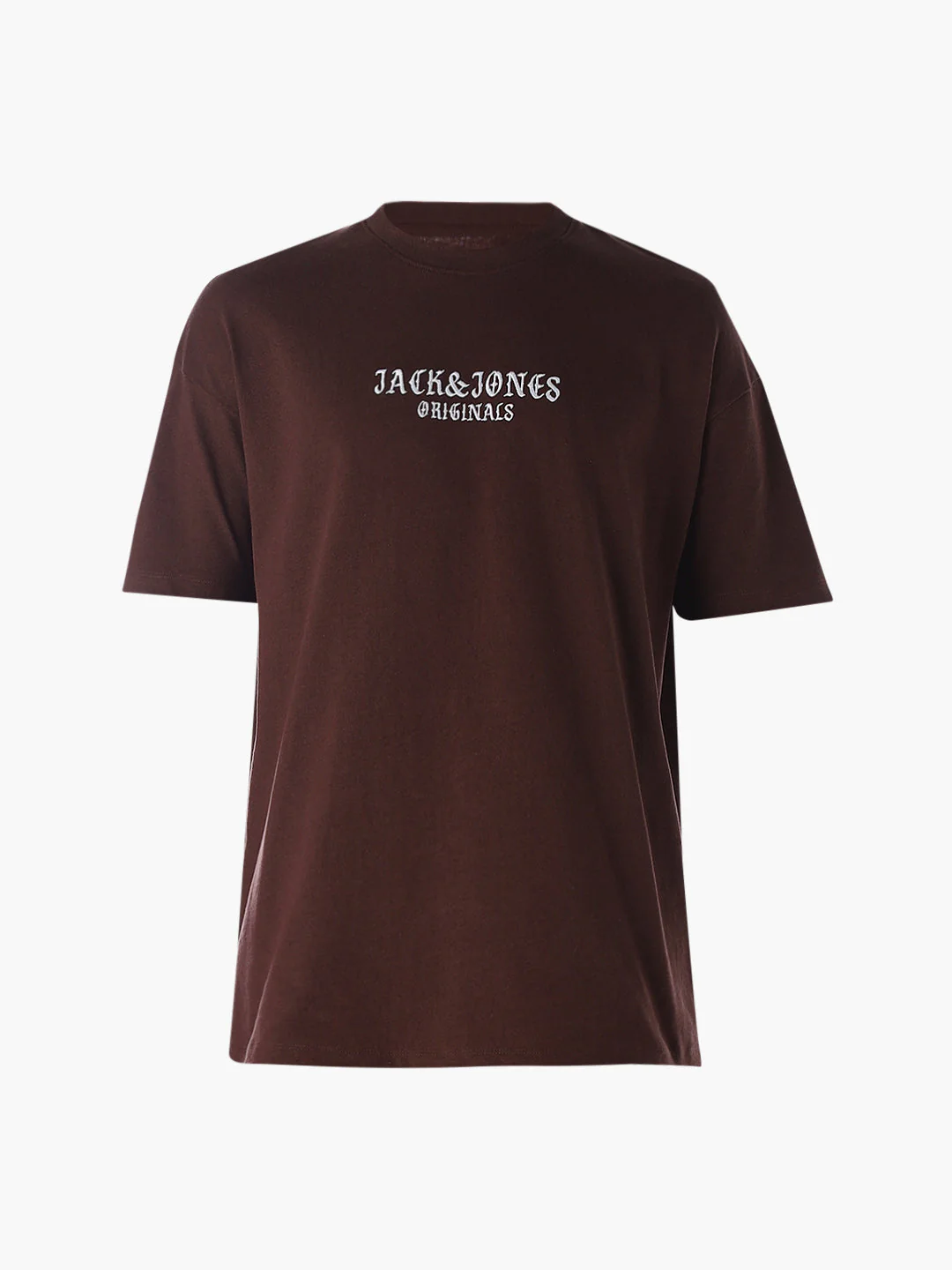 Embroidered Text Oversized T-shirt - Image 7