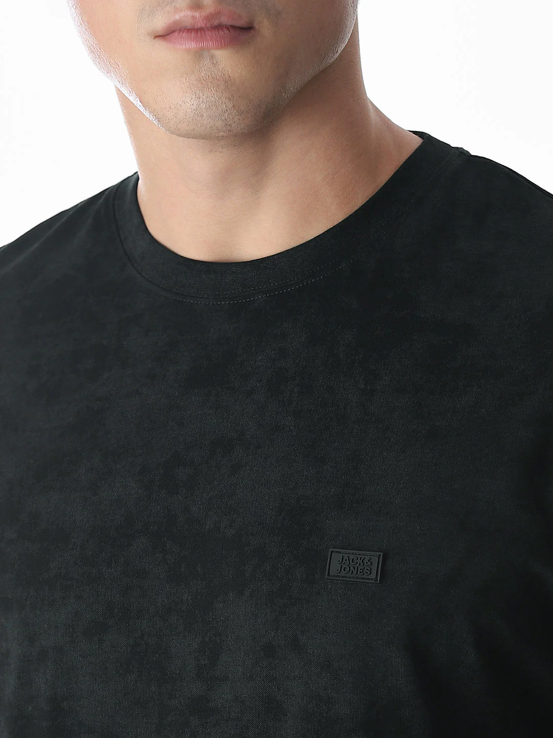 Black Cotton Oversized T-shirt - Image 5