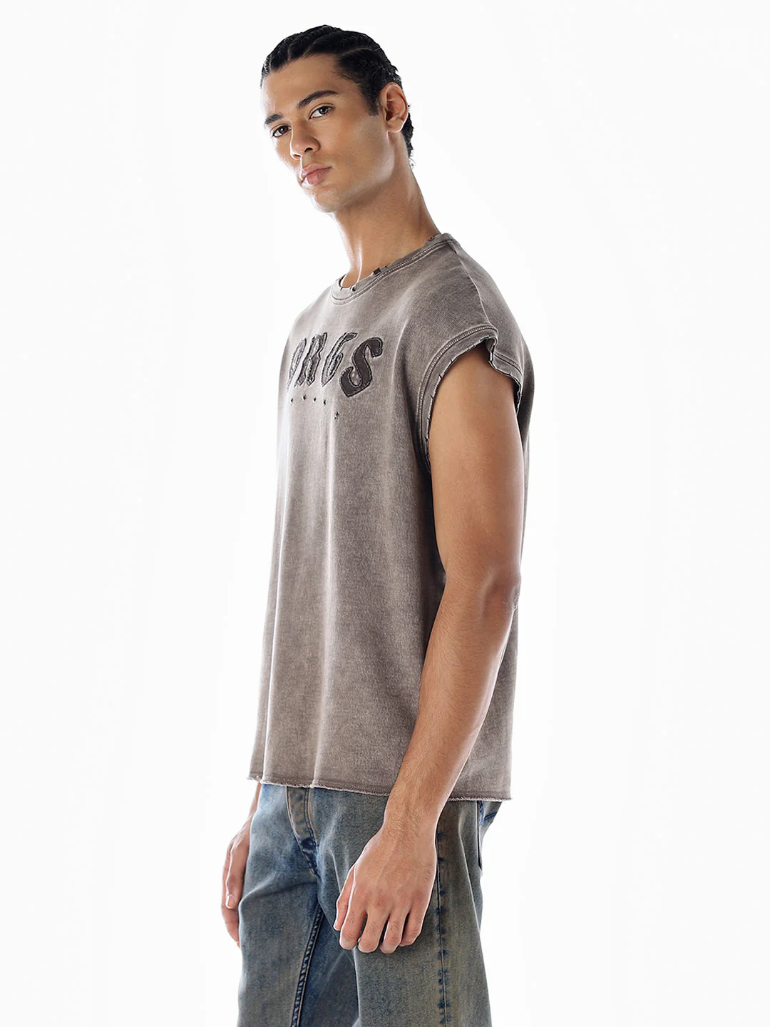 Applique Raw Edge T-shirt - Image 3