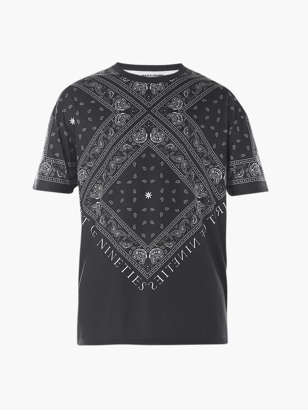 Printed Crew Neck Oversized T-shirt - Image 7