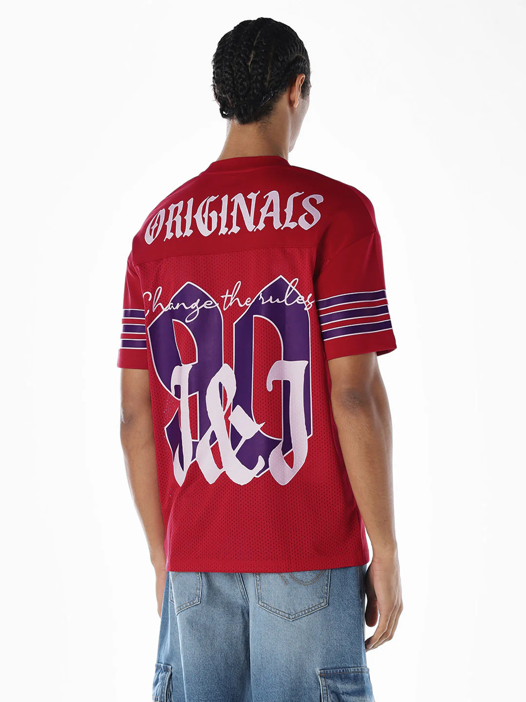 Logo Text Print Oversized T-shirt - Image 4
