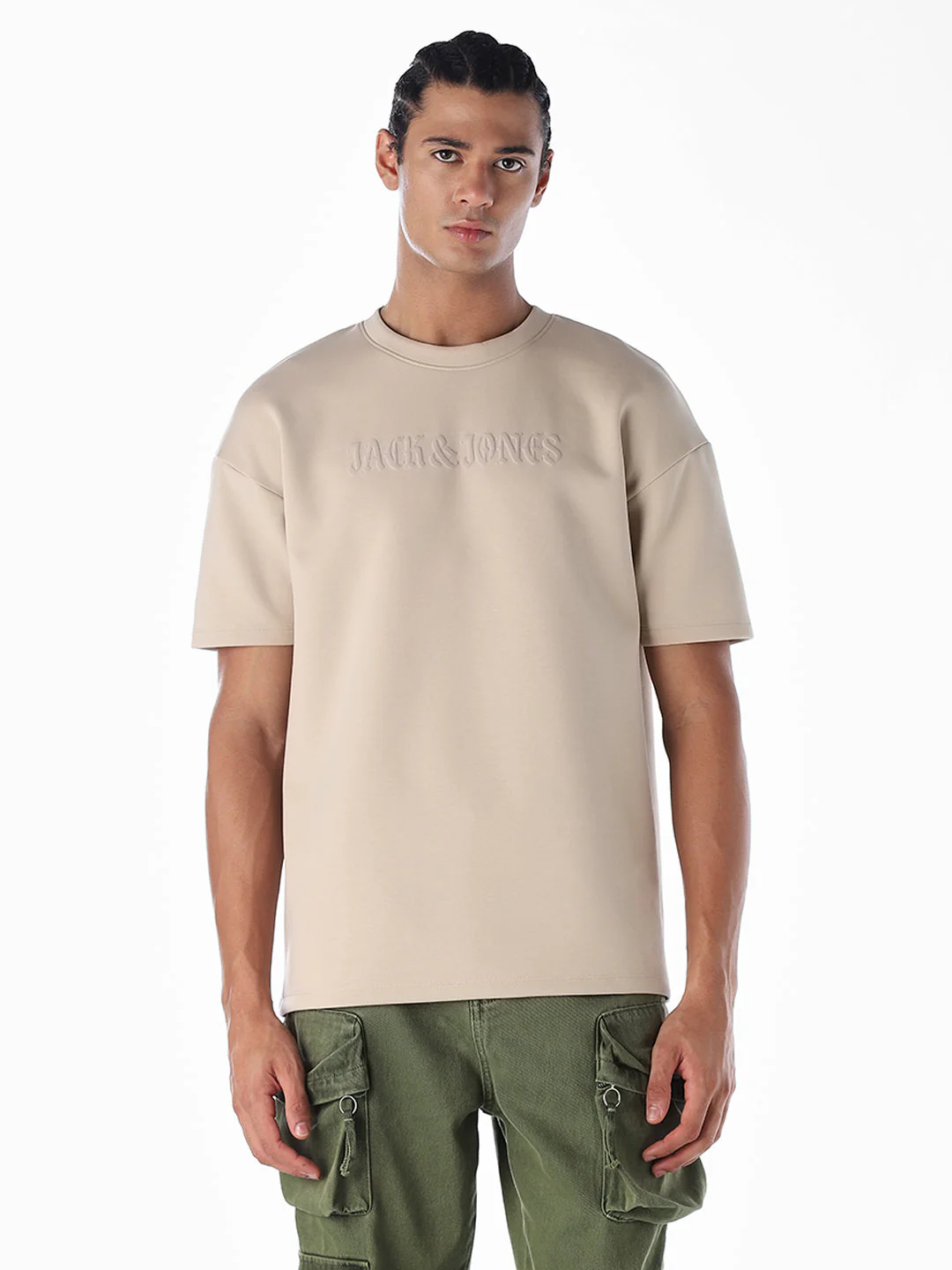 Typography Print Oversized T-shirt - Image 2