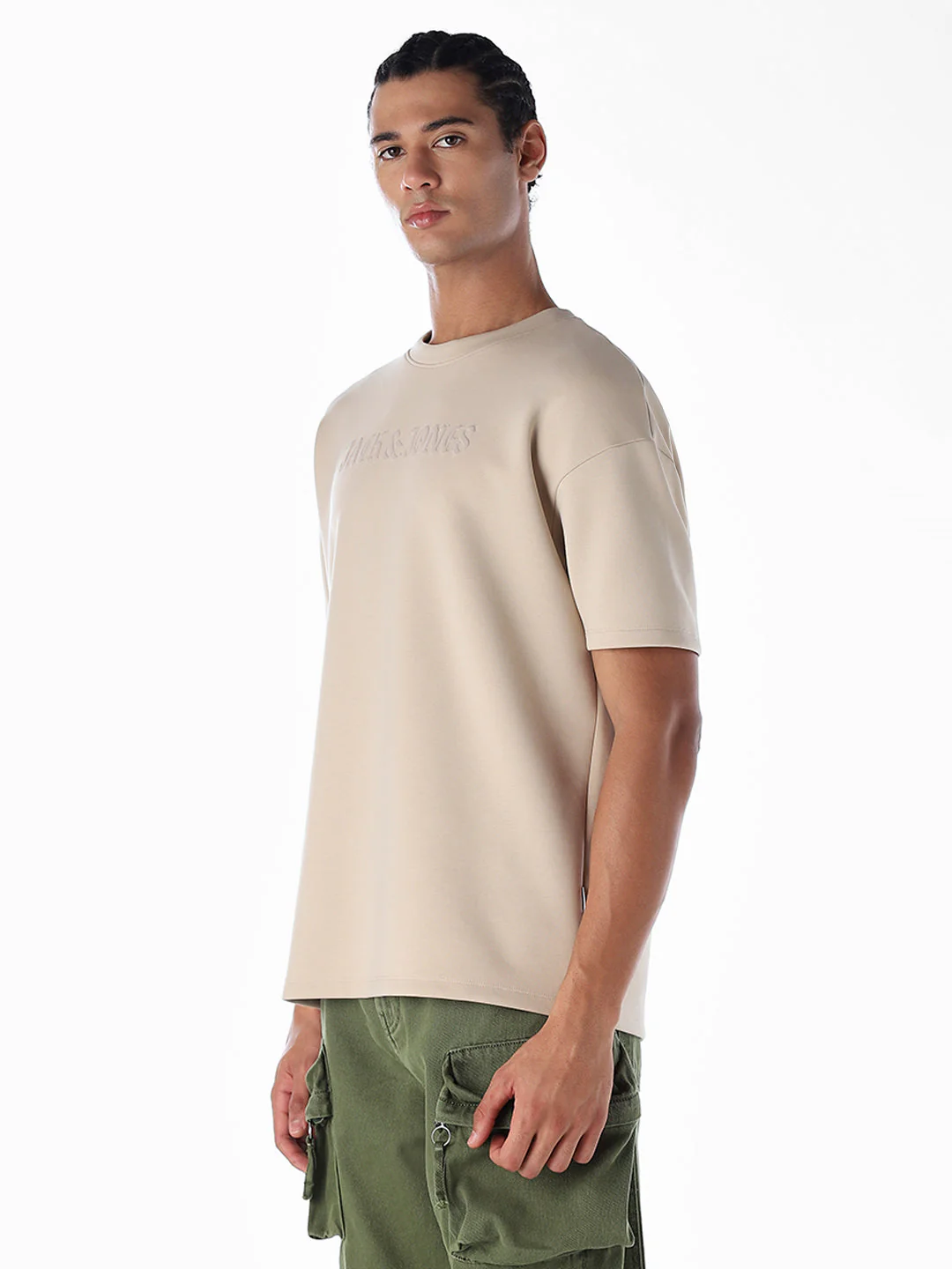 Typography Print Oversized T-shirt - Image 3