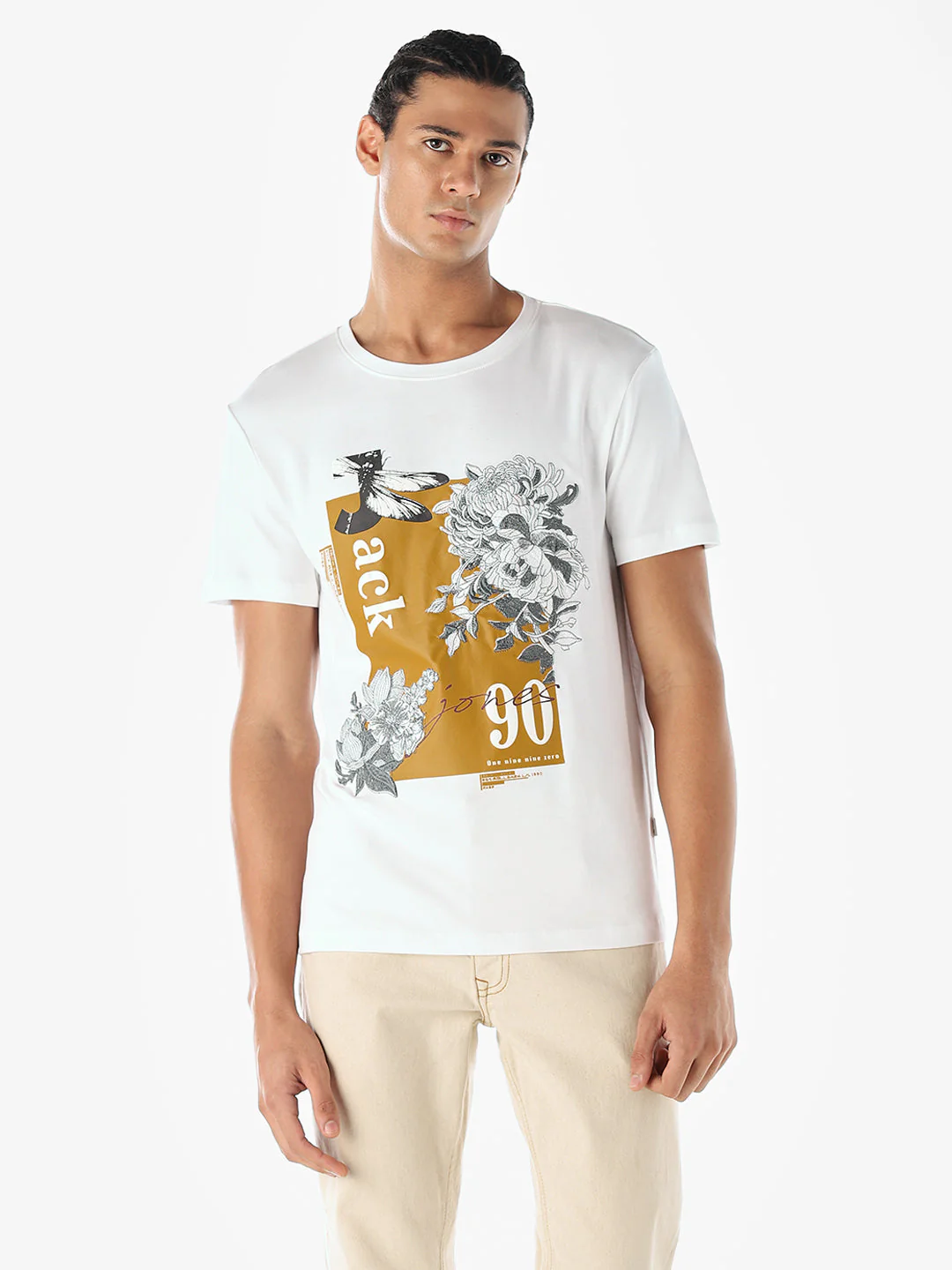 Graphic Print Cotton T-shirt - Image 2