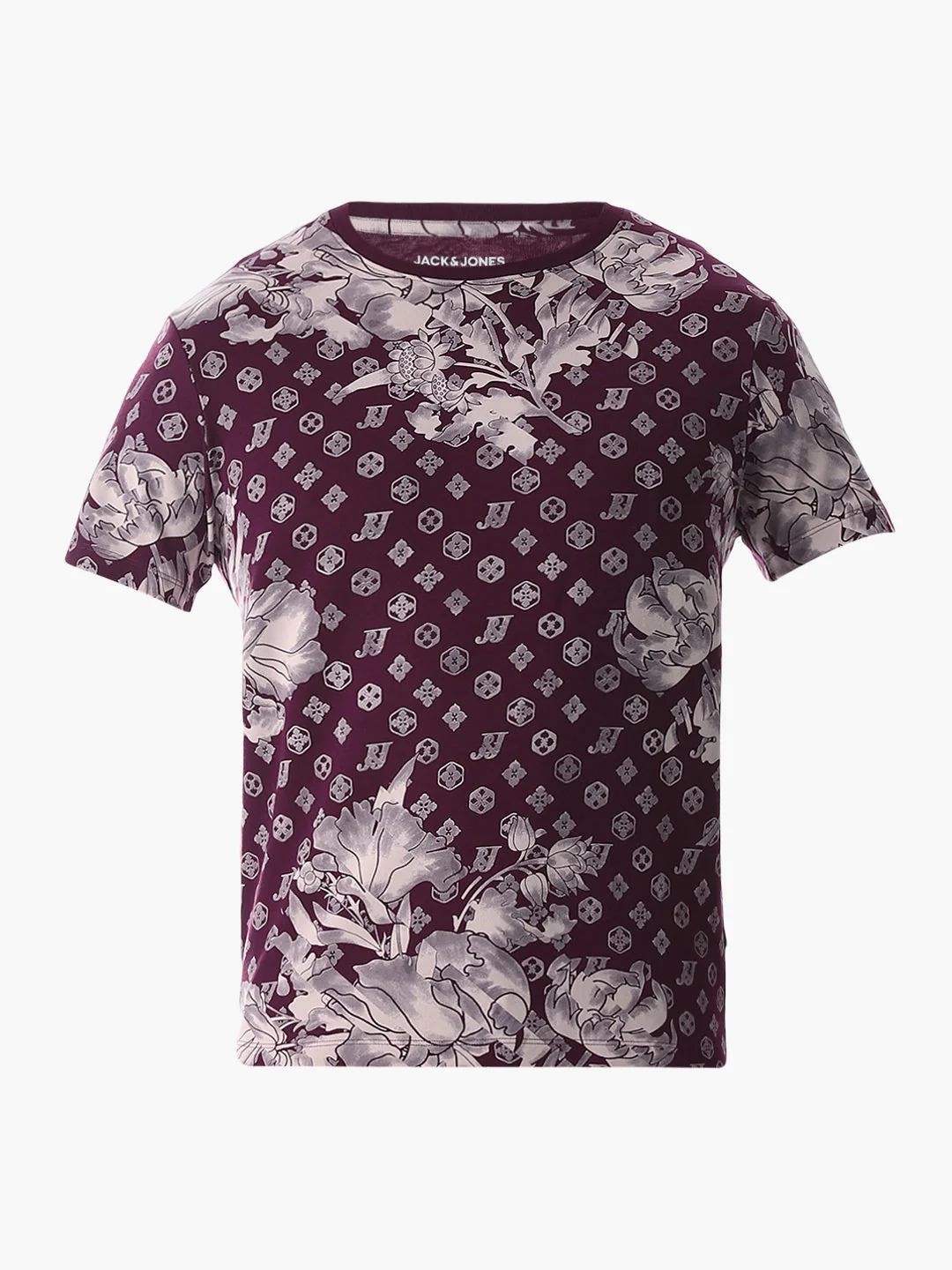 Wine Abstract Print T-shirt - Image 7