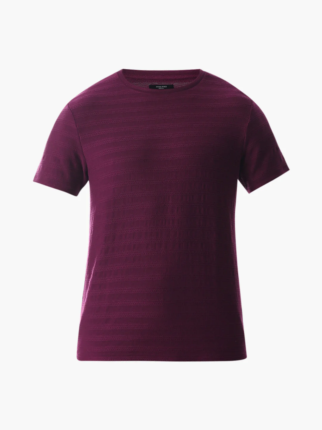 Jacquard Cotton T-shirt - Image 7