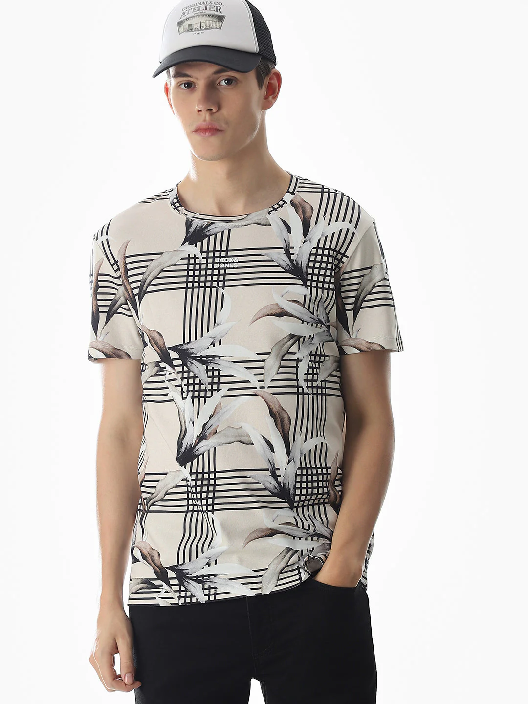 Printed Crew Neck T-shirt