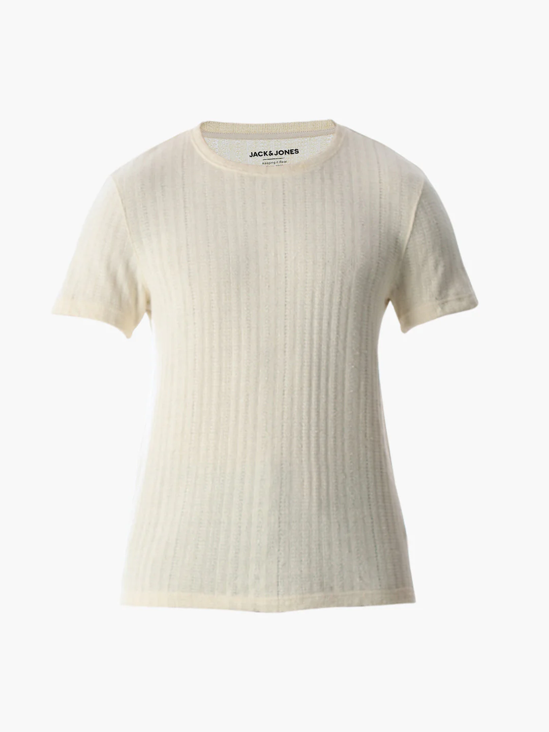 Jacquard Cotton T-shirt - Image 7