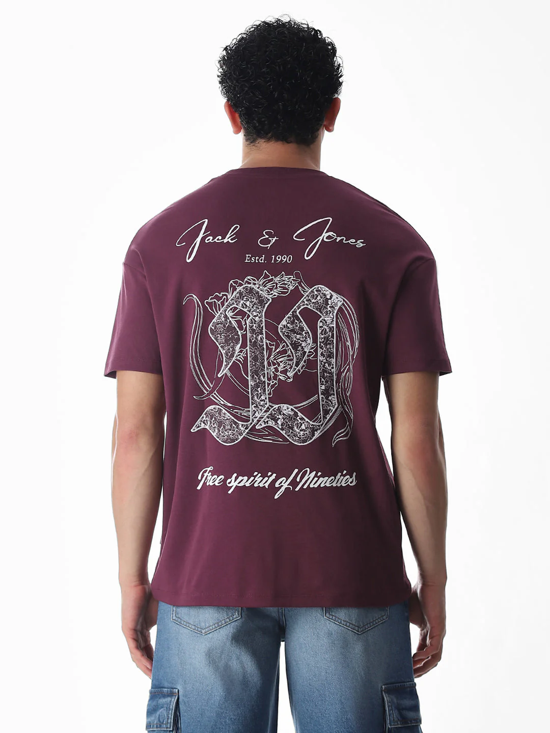 Typographic Logo Print Oversized T-shirt - Image 9