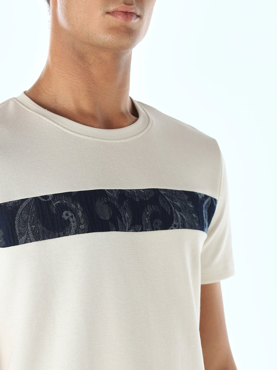 Cut & Sew Regular Fit T-shirt - Image 5