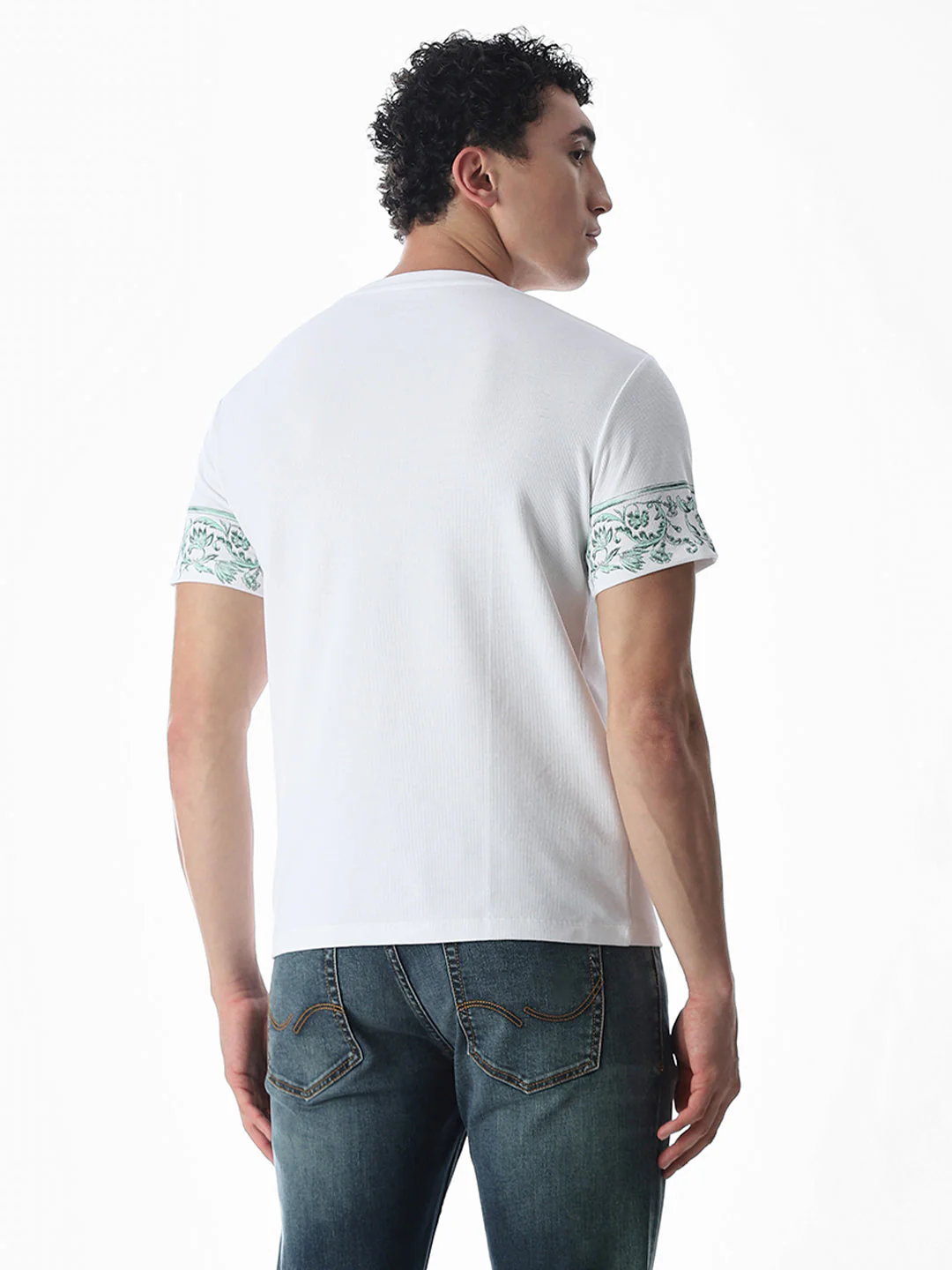 Printed Pocket Cotton T-shirt - Image 4