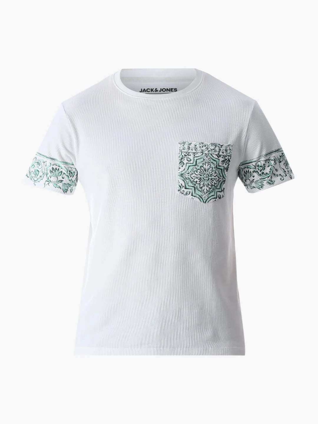 Printed Pocket Cotton T-shirt - Image 7