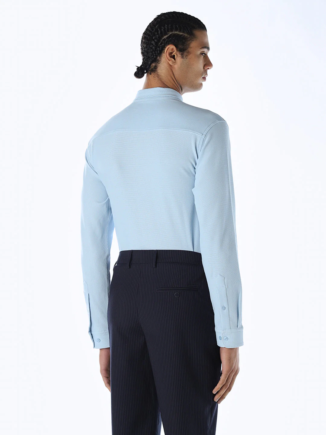 Knitted Slim Fit Shirt - Image 4