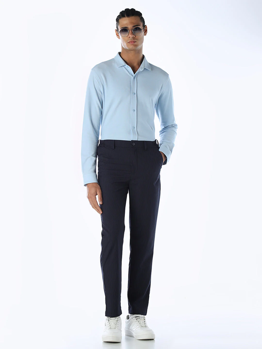 Knitted Slim Fit Shirt - Image 6