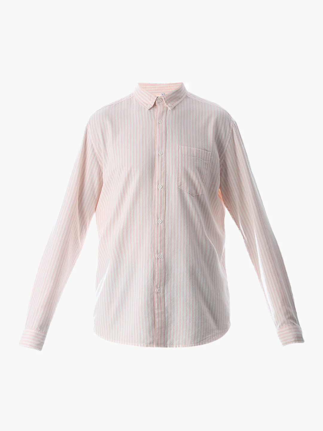 Pink Striped Cotton Shirt - Image 7