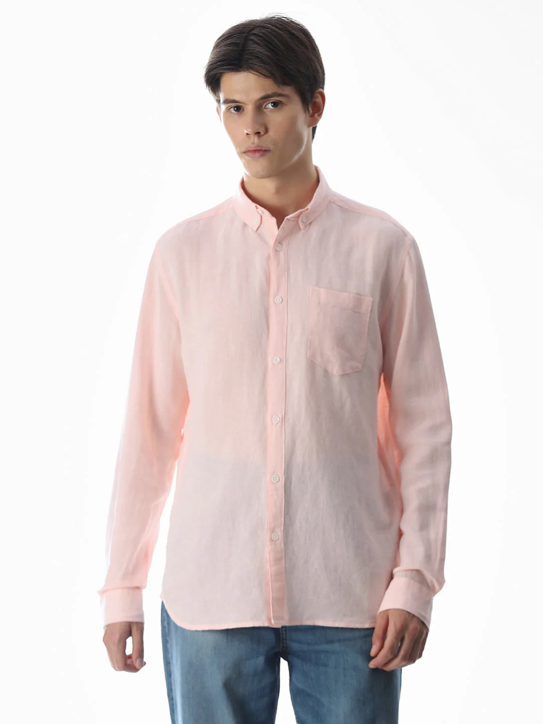 Pink Regular Fit Shirt - Image 2