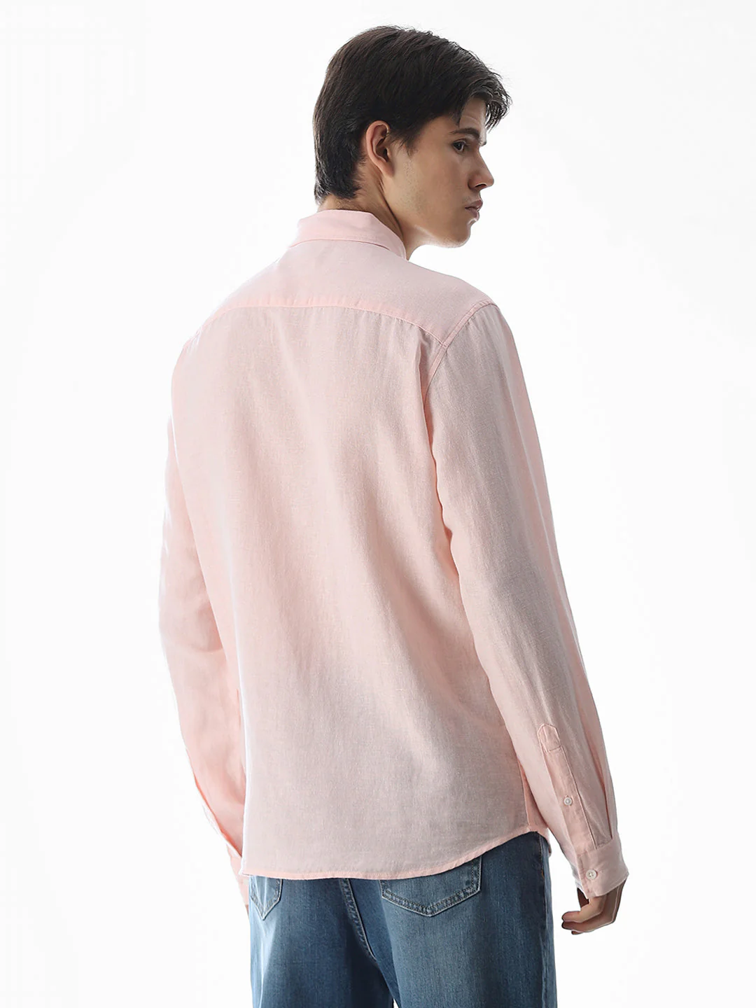 Pink Regular Fit Shirt - Image 4