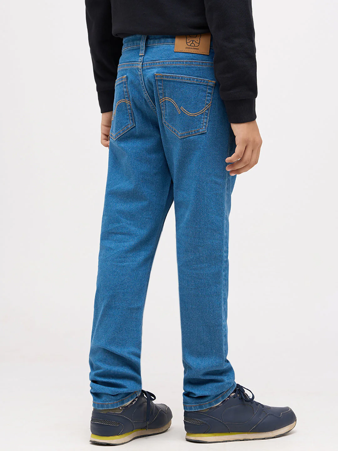 Boys Mid Rise Clark Regular Fit Jeans - Image 4