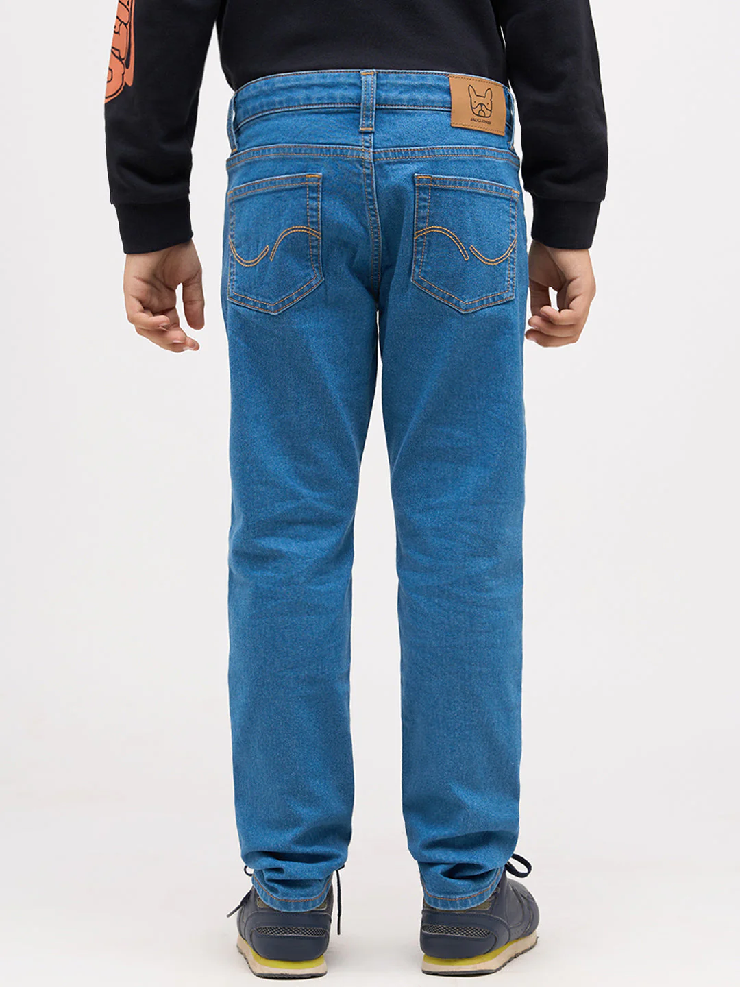 Boys Mid Rise Clark Regular Fit Jeans - Image 9