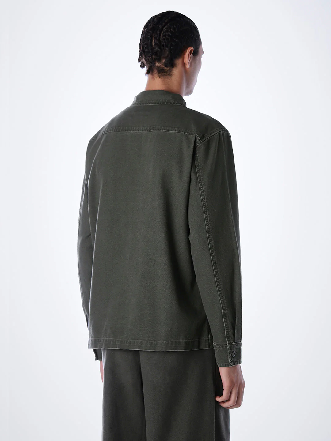 Cotton Denim Regular Fit Shirt - Image 4