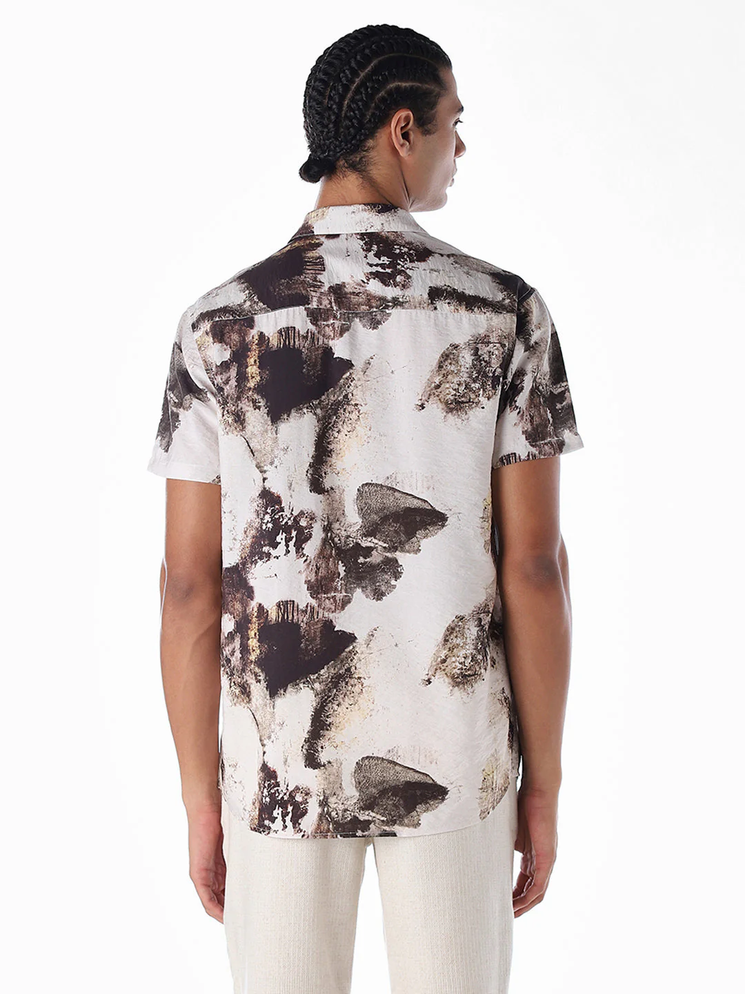 Printed Comfort Fit Shirt - Image 4
