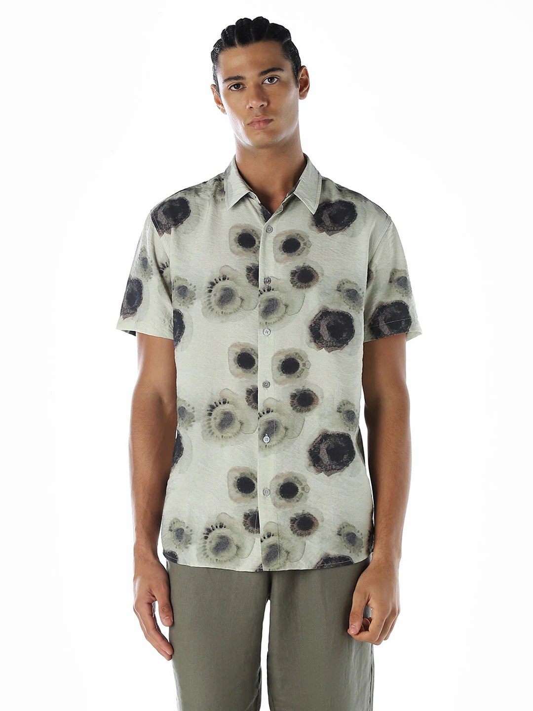 Viscose Blend Comfort Fit Shirt - Image 2