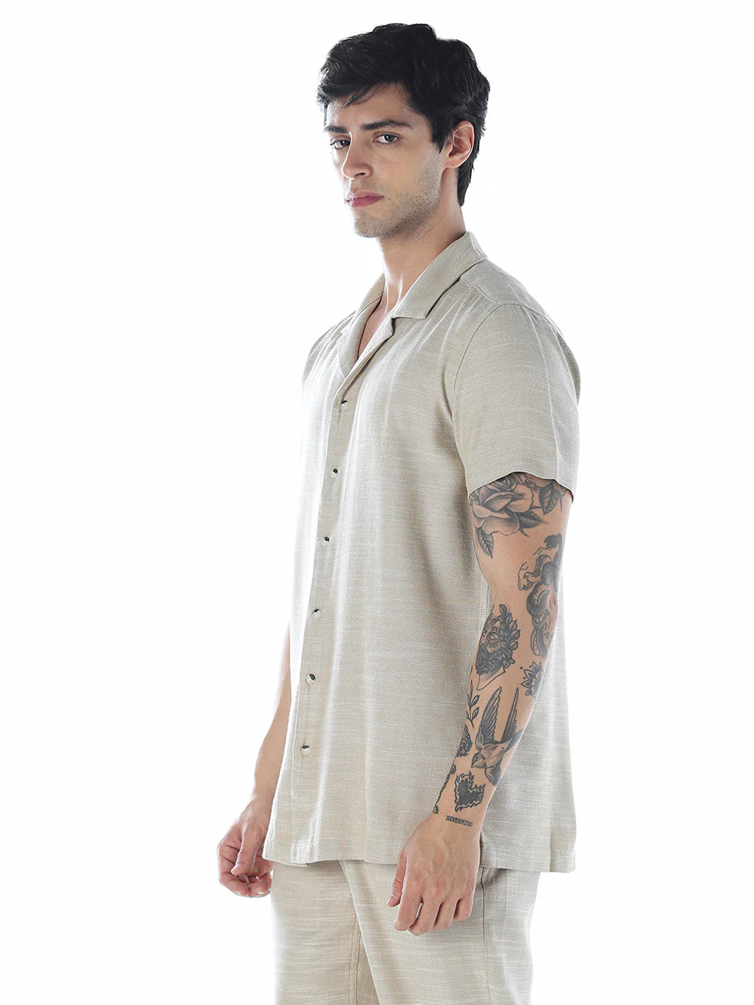 Resort Collar Comfort Fit Shirt - Image 3