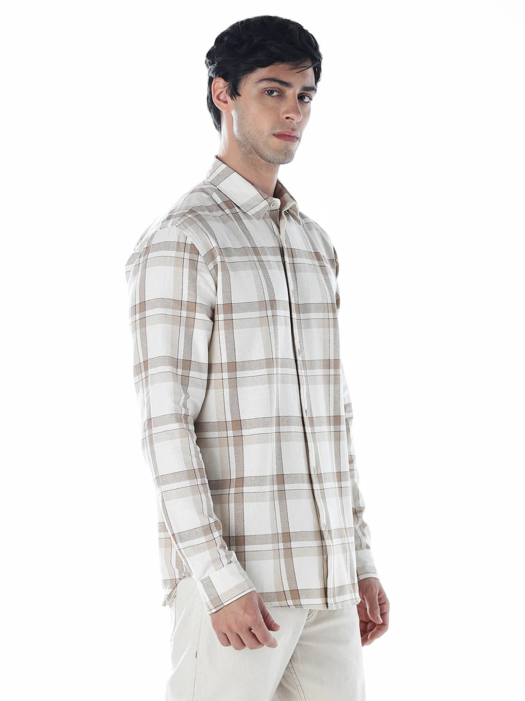 Regular Fit Check Shirt - Image 3