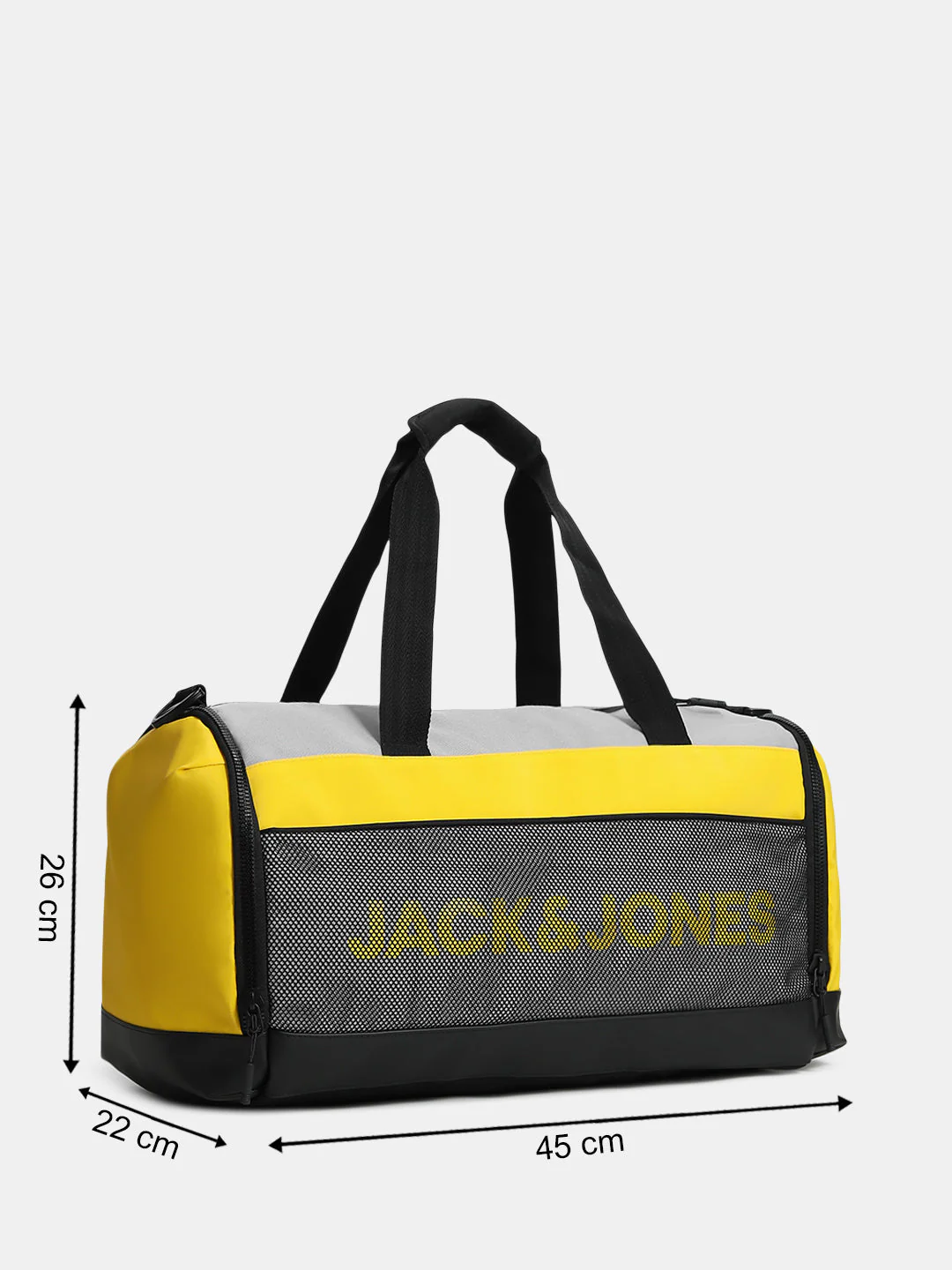 Black & Yellow Duffle Bag - Image 7