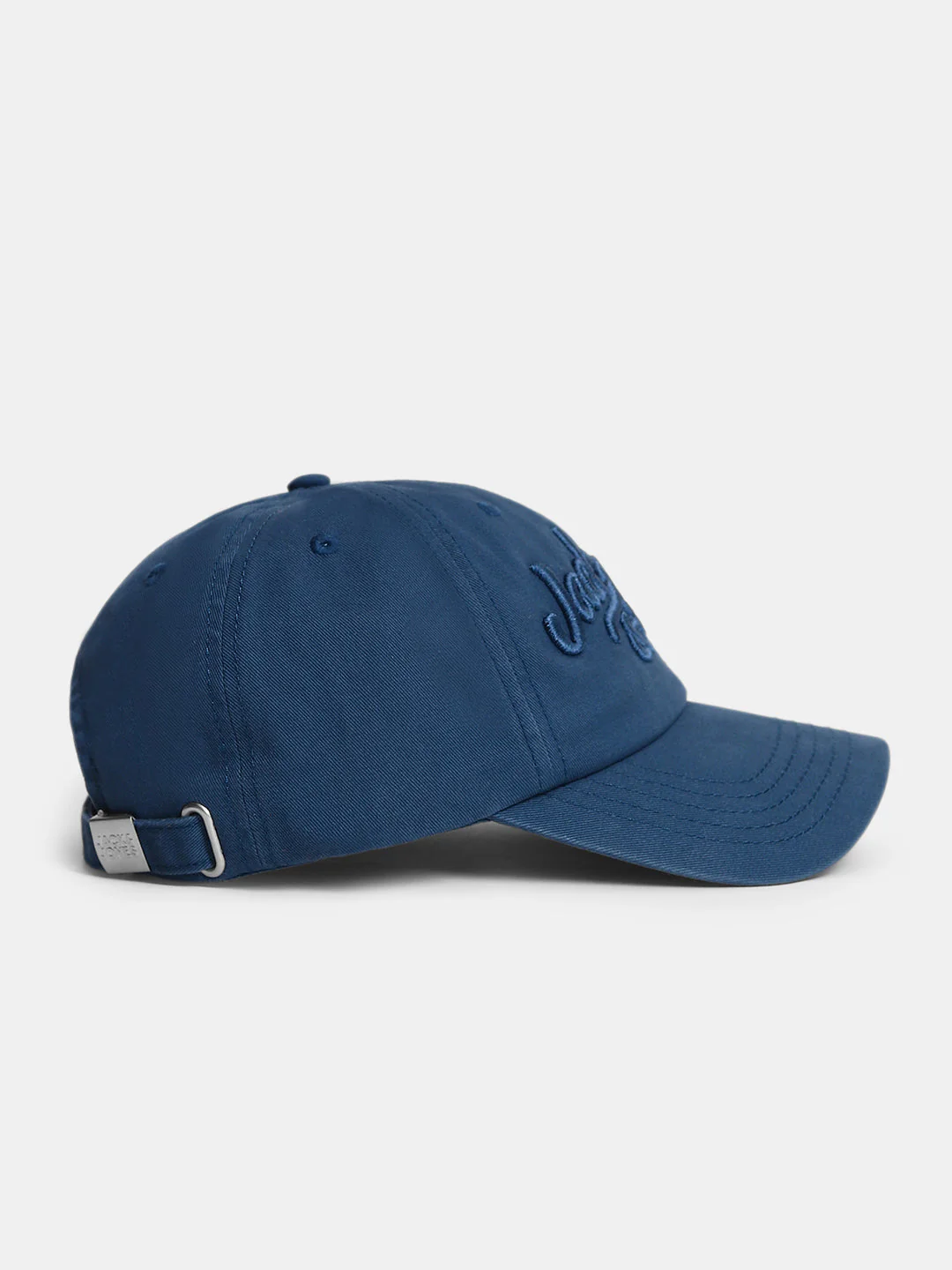 Blue Embroidered Logo Baseball Cap - Image 3
