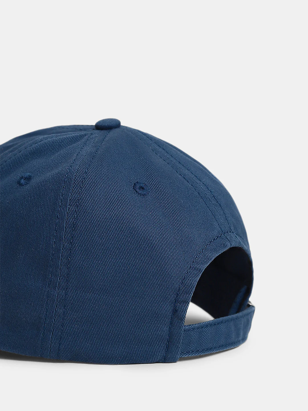 Blue Embroidered Logo Baseball Cap - Image 5