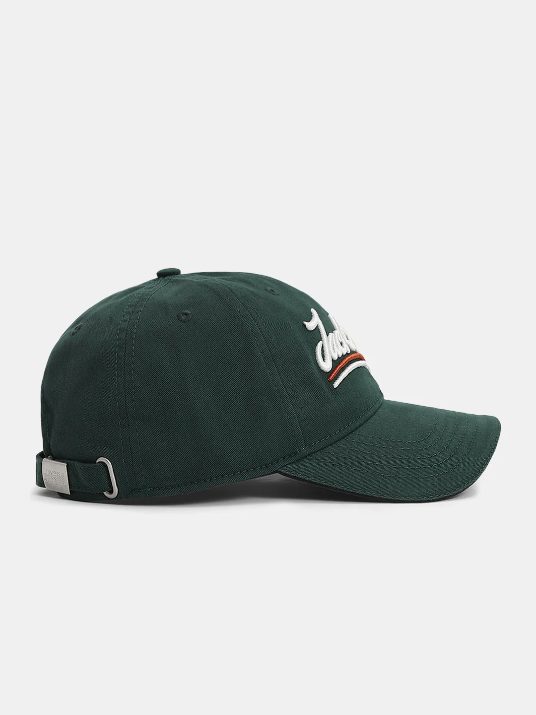 Green Cursive Logo Baseball Cap - Image 3