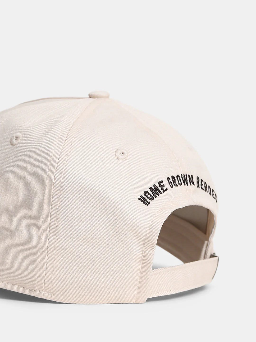 Brown Logo Print Colourblocked Cap - Image 5