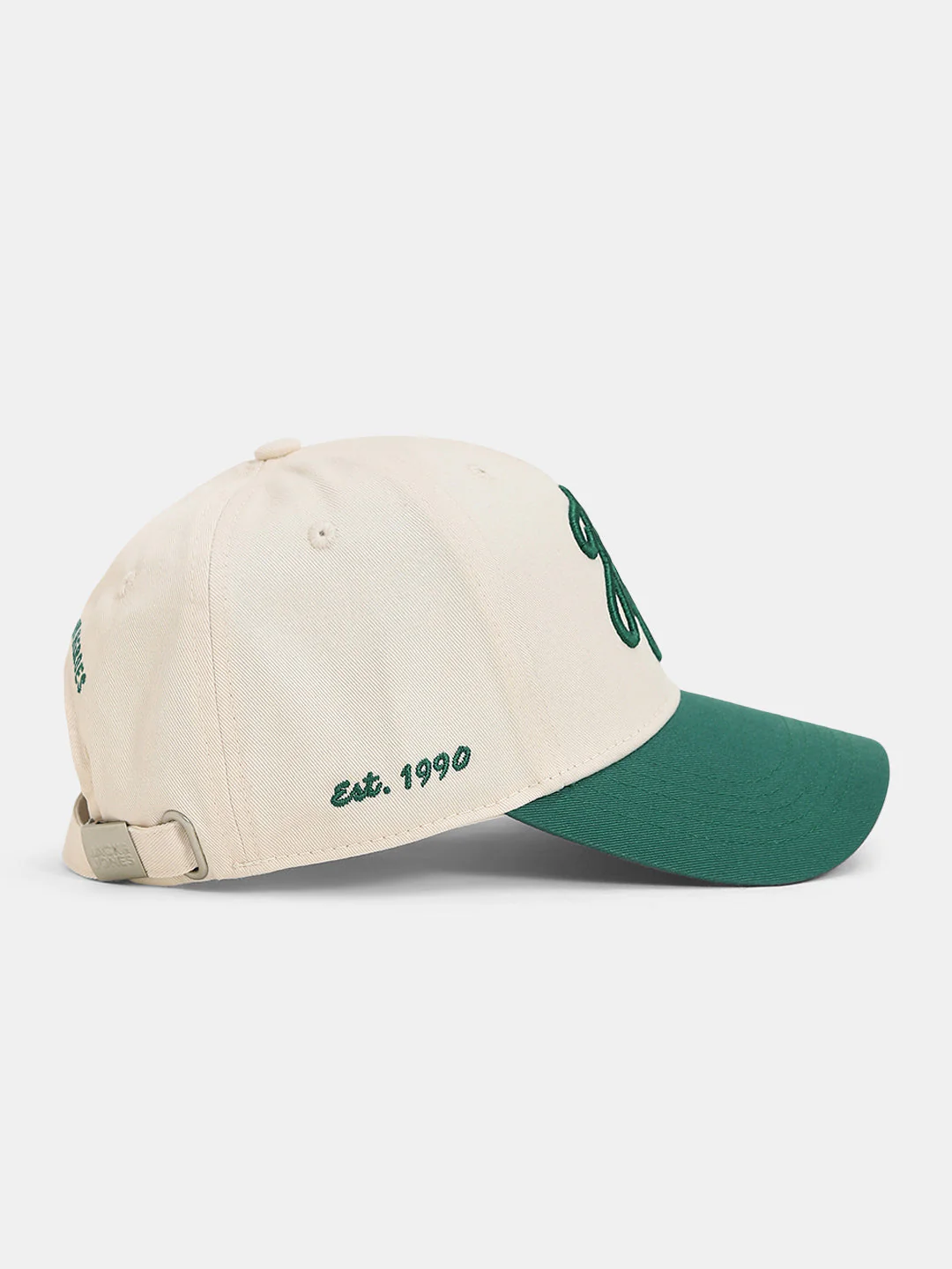 Green Colourblocked Baseball Cap - Image 3